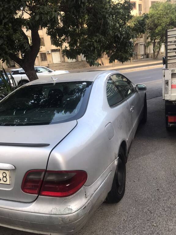 Mercedes CLK 200, 2.0 L, 1997 il, 560 000 km — Avtomobillər, Bakı (6)