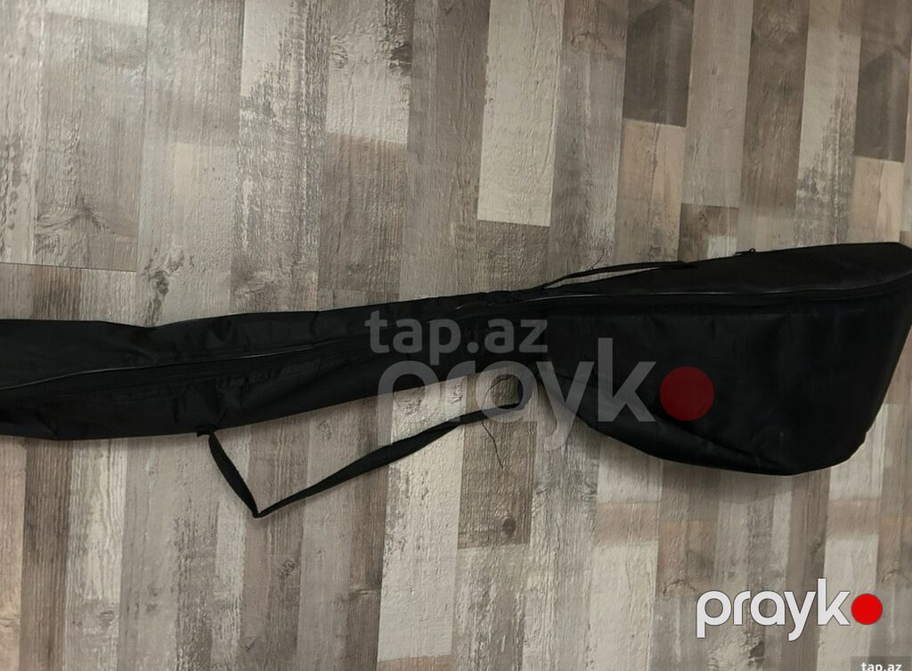 Saz (aşıq sazi) – yumru-kəllə korpusu və uzun qol. Tam ağacdan — Mallar, Ceyranbatan (2)