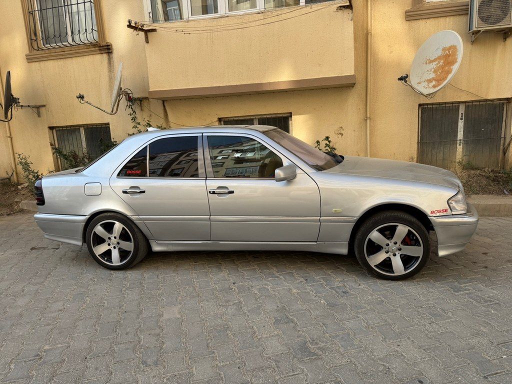 Mercedes C 200, 2.0 L, 1995 il, 257 500 km — Avtomobillər, Bakı (7)