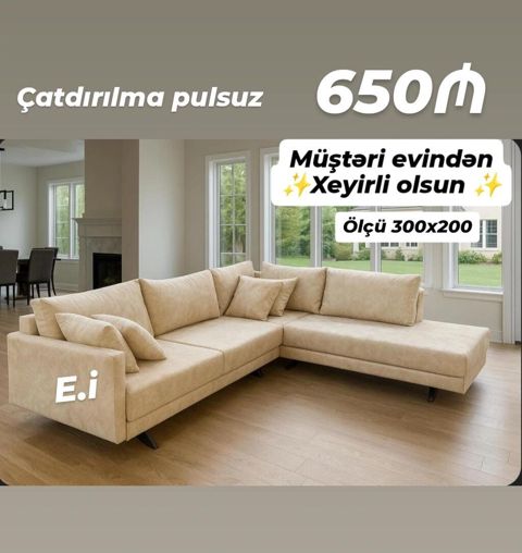 *Künc Divan "Yeni Model" şoook Endirim 650 AZN Rəng seçimi var — Bakı