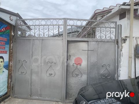 Dəmir darvaza və piyada qapısı dəsti - Material: tam metal — Şirvan