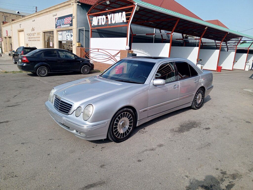 Mercedes E 240, 2.6 L, 2000 il, 420 000 km — Avtomobillər, Gəncə (2)