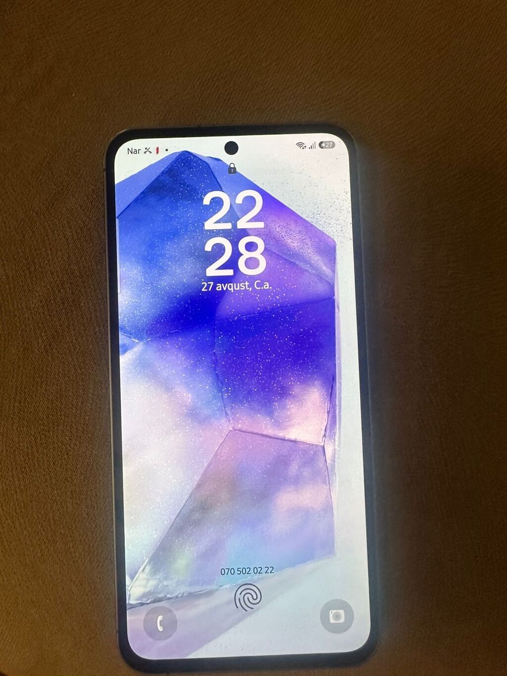 Samsung Galaxy A55 5G, Barmaq izi — Samsung, Bakı (4)