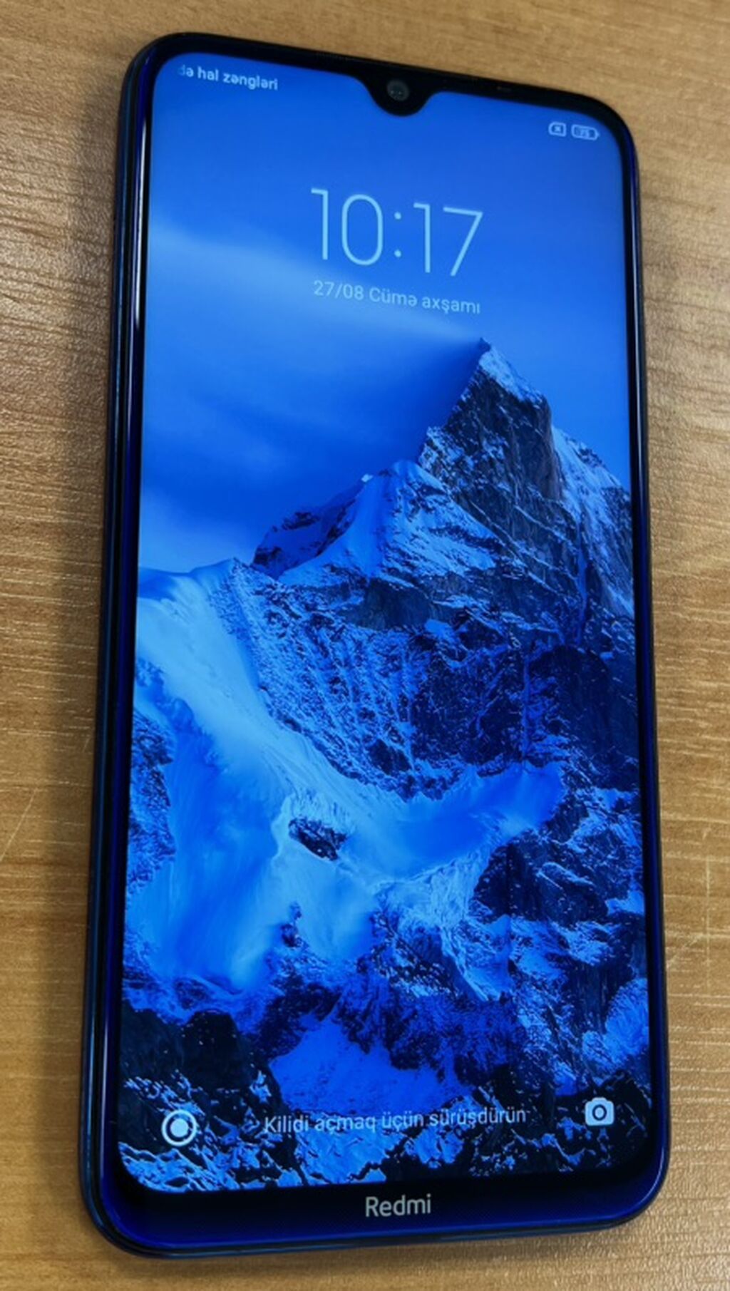 Redmi Note 8, 32 GB, rəng - Mavi, Barmaq izi — Elektronika, Bakı (3)