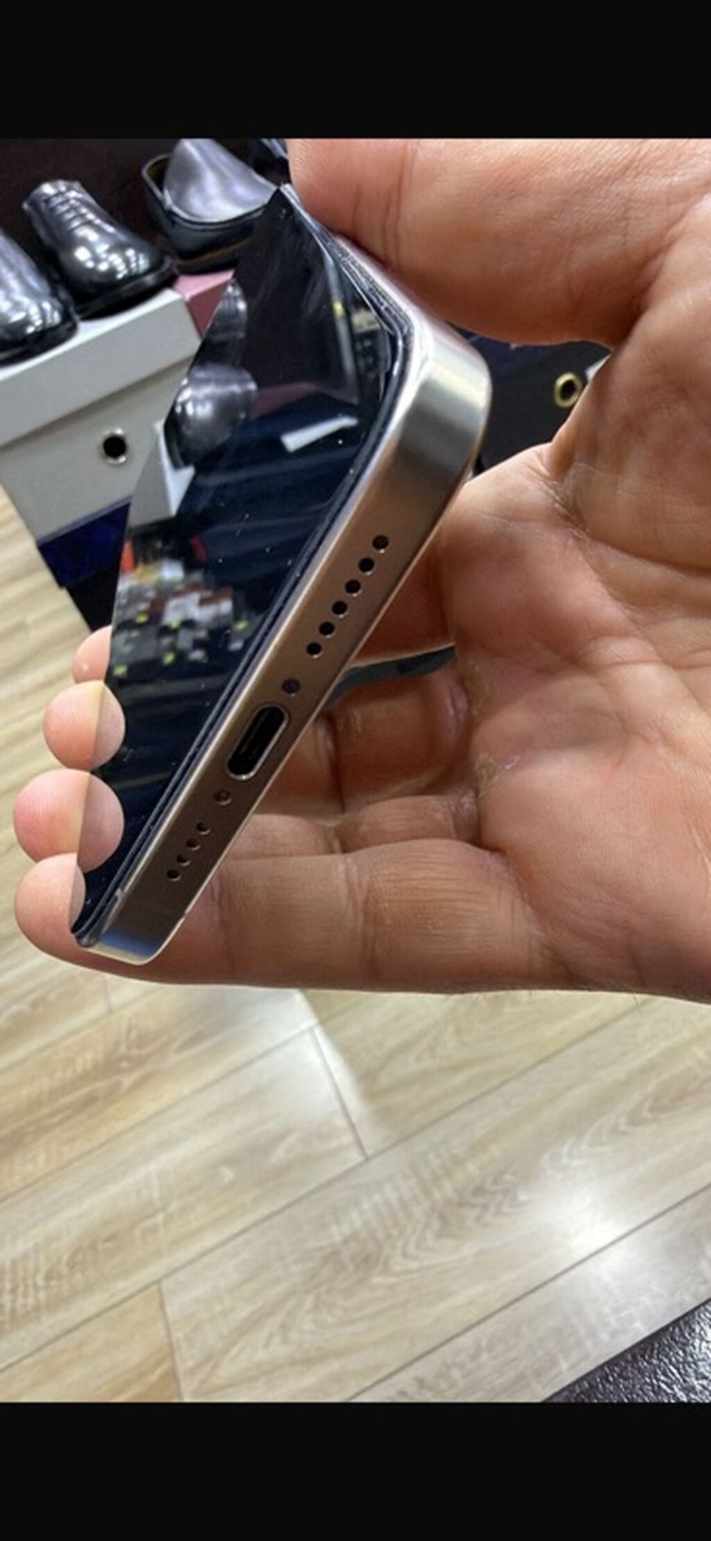 Məhsul: Smartfon (paslanmayan polad rəngli korpus, düzbucaqlı — Elektronika, Bakı (3)