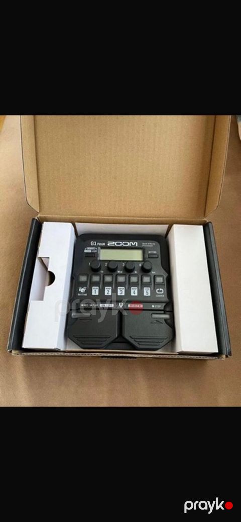 Zoom G1 Four prosessoru klarnet ucun sesleri yazilib tezedir