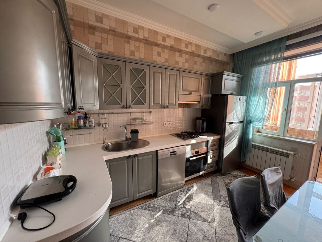 3-otaqlı yeni tikili kirayə verilir, Neftçilər m., 110 m² — Mənzil, Bakı (9)