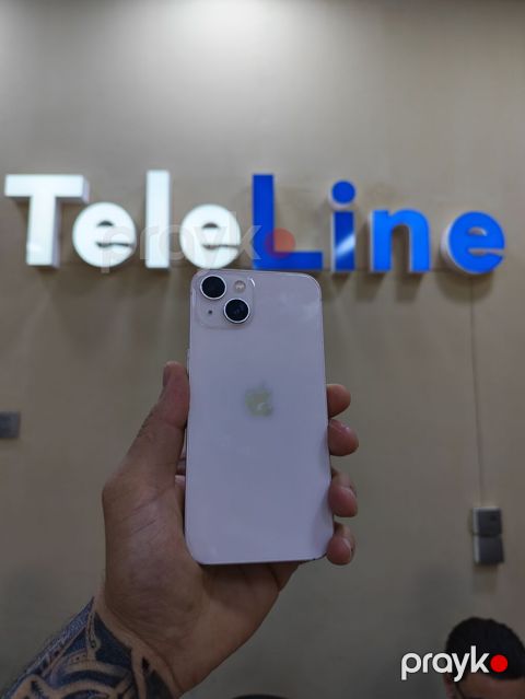 IPhone 13, 128 GB, Çəhrayı, Zəmanət, Simsiz şarj, Face ID