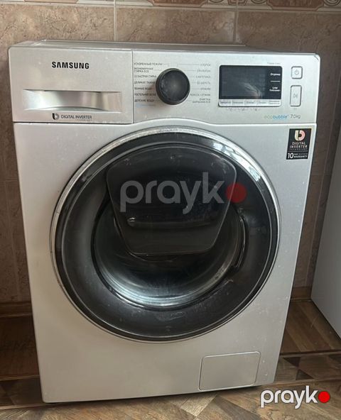 Samsung paltaryuyan maşın – EcoBubble, 7 kq - Ön yükləməli model