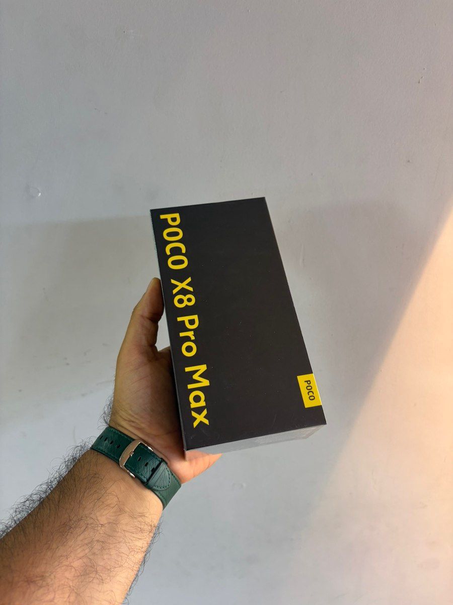 Xiaomi Poco X8 Pro Max Black 512GB/12GB — Smartfonlar, Bakı
