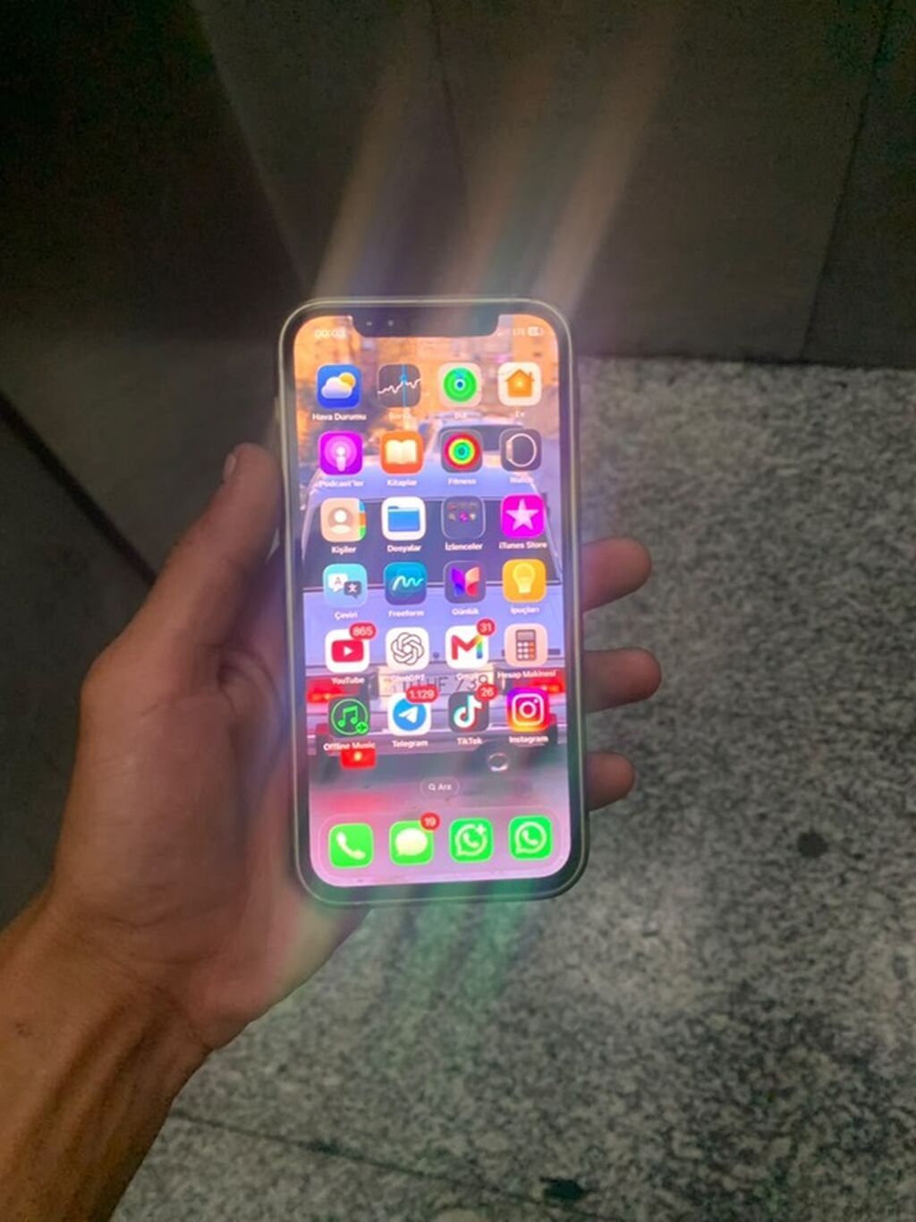 IPhone 12, Ağ, Face ID — Apple iPhone, Masazır (3)