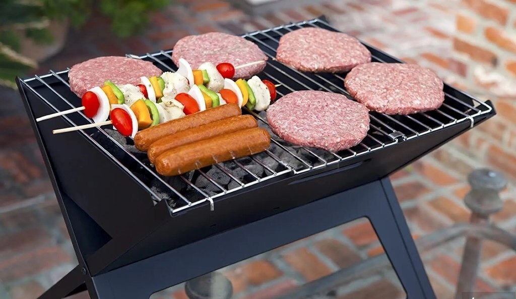 Qatlanan Piknik və Barbekü Manqalı 45x30 sm — Mallar, Bakı (3)