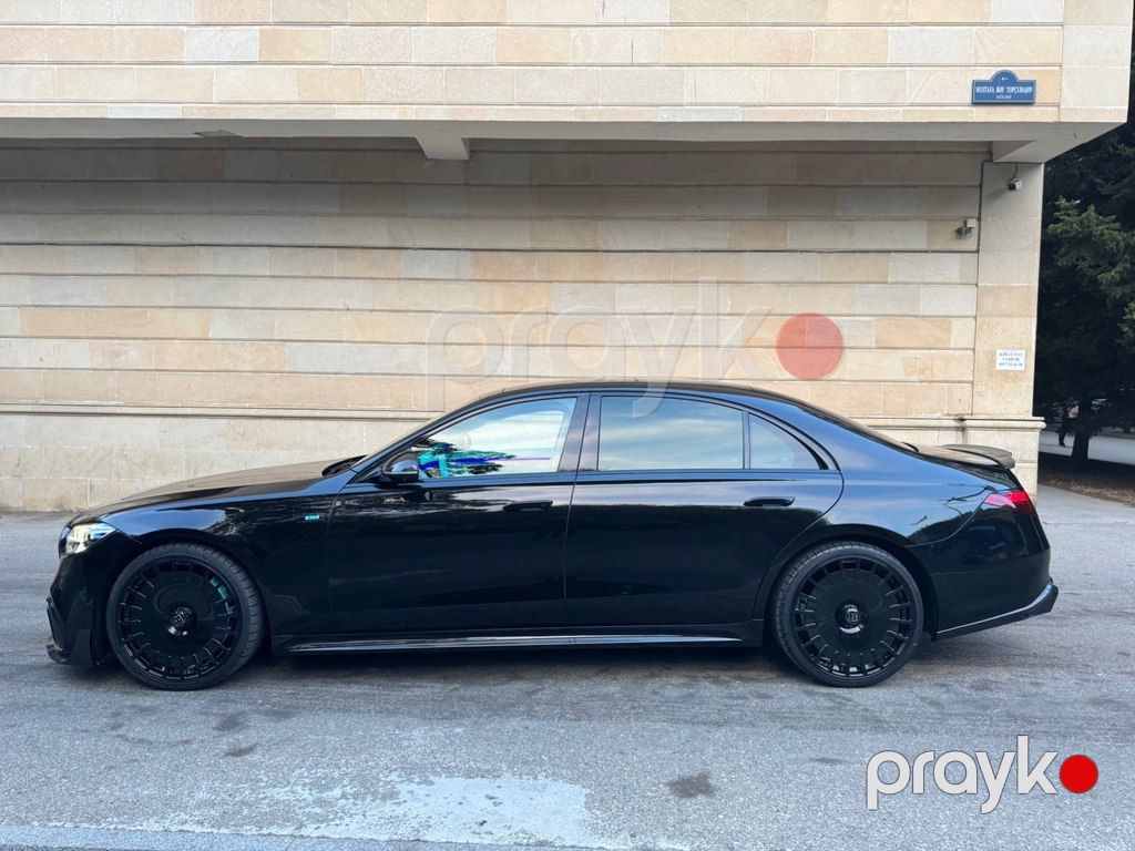 Mercedes S 500 4MATIC, 3.0 L, 2020 il, 52 000 km — Avtomobillər, Bakı (4)