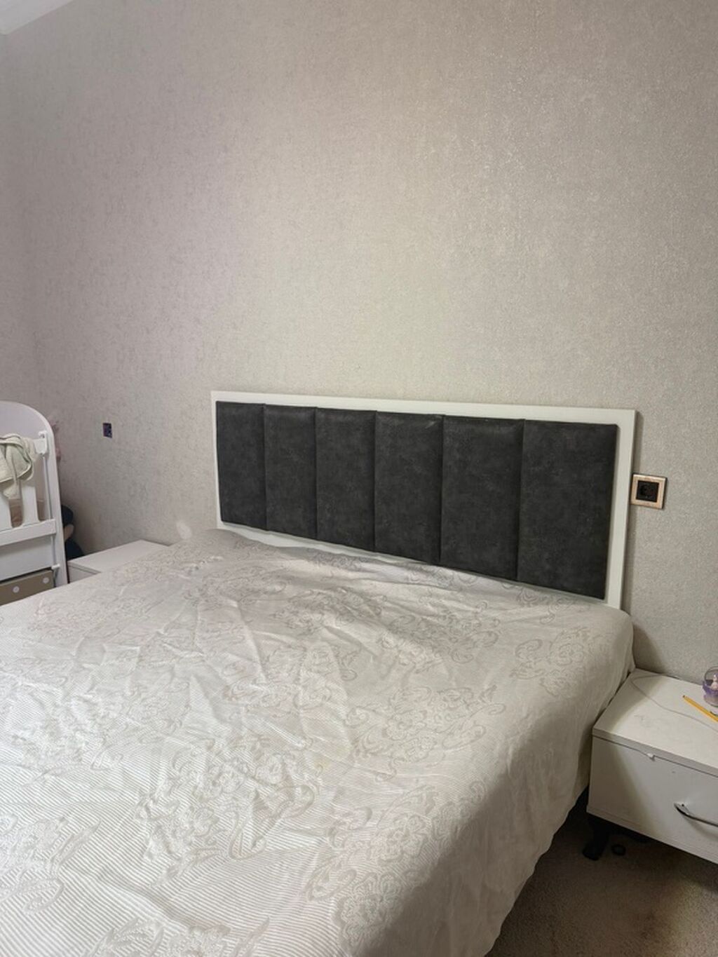 İkinəfərlik çarpayı, 2 tumba, İşlənmiş — Mebel, Bakı (4)