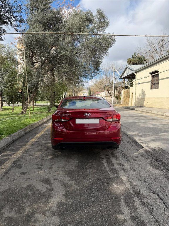 Hyundai Elantra, 1.8 L, 2015 il, 320 420 km — Avtomobillər, Mingəçevir (12)