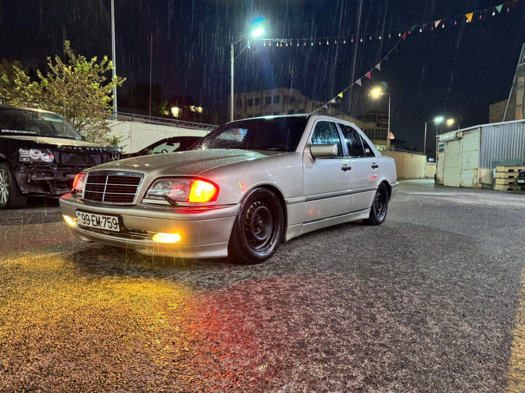 Mercedes C 200, 2.2 L, 1998 il, 550 620 km — Avtomobillər, Bakı (6)