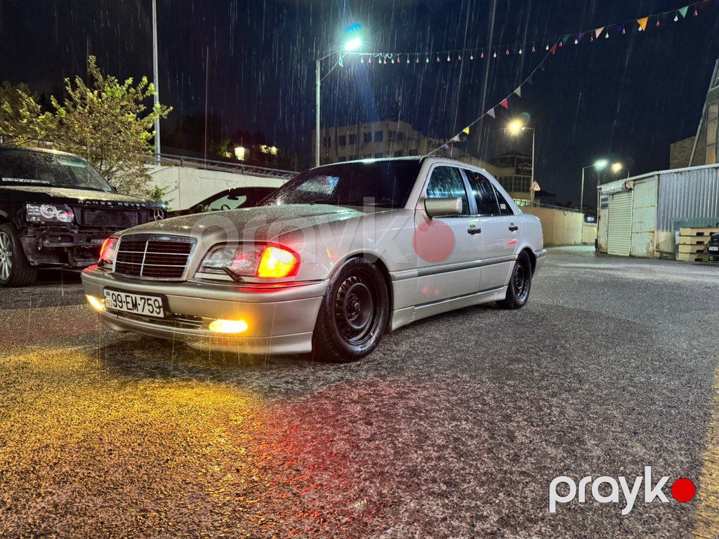 Mercedes C 200, 2.2 L, 1998 il, 550 620 km — Avtomobillər, Bakı (6)