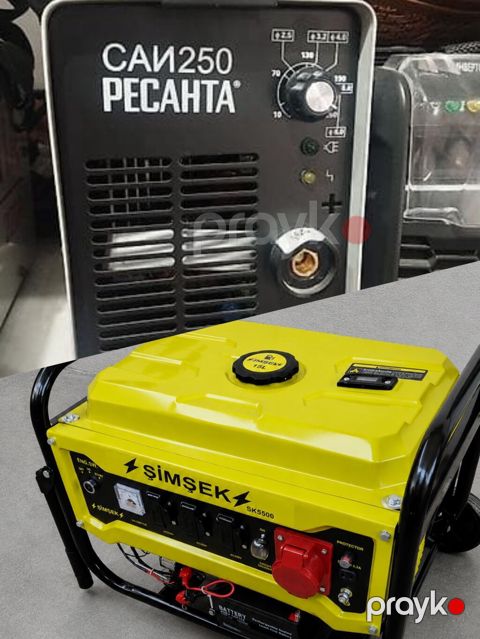 Icarə verilir Şimşək SK5500 generator və Resanta SAI 250 qaynaq — Güzdək
