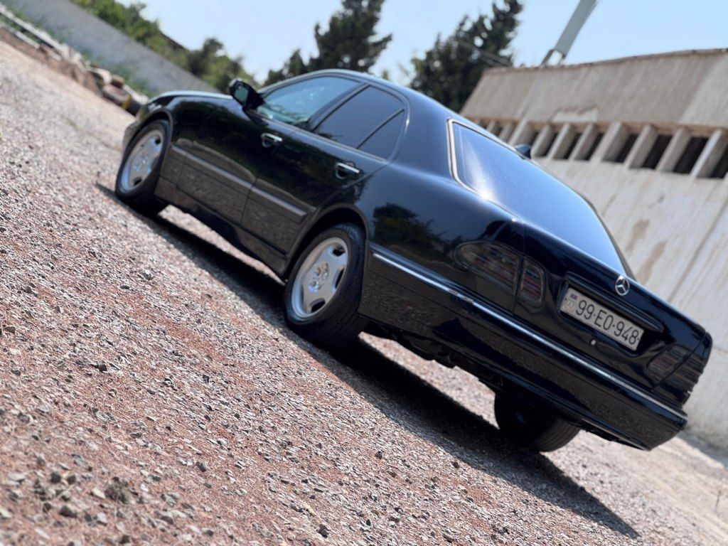 Mercedes E 200, 2.2 L, 2001 il, 426 352 km — Avtomobillər, Sumqayıt (12)