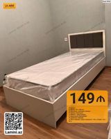 Çarpayı – Kod: 2956 - Ölçülər: 90 200 sm - Mexanizm: Açılmayan — Mallar
