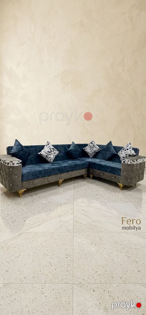 M 280×200 Ölçüdə Yeni Model Künc Divan Müasir və rahat dizayn