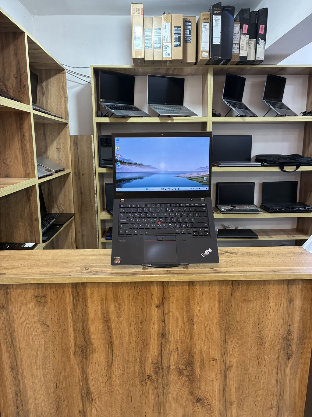 İşlənmiş Lenovo ThinkPad, 14 AMD Ryzen 7, 512 GB, Ünvandan götürmə, Ödənişli çatdırılma, Rayonlara çatdırılma — Lenovo, Bakı (2)