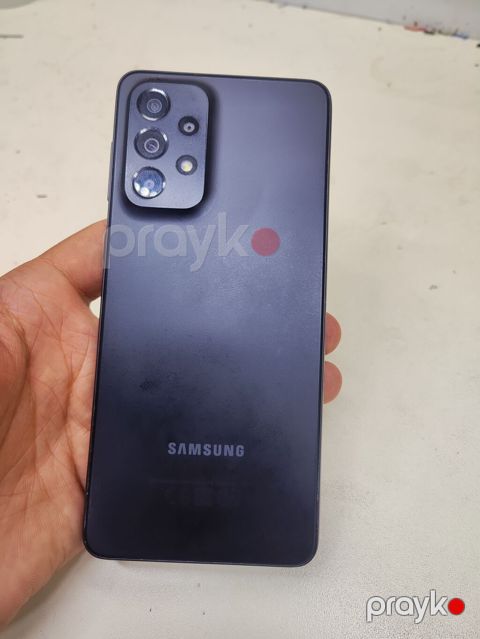 Samsung Galaxy A33 5G, 128 GB, rəng - Qara, Barmaq izi