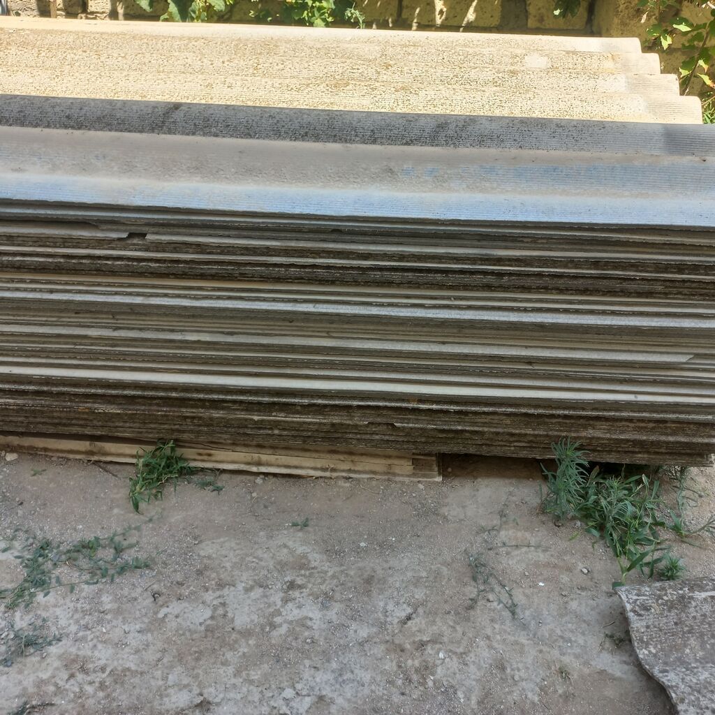 Profil dalğalı şifer vərəqlər - Material: sement əsaslı dalğalı şifer — Dam örtükləri, Sumqayıt (3)