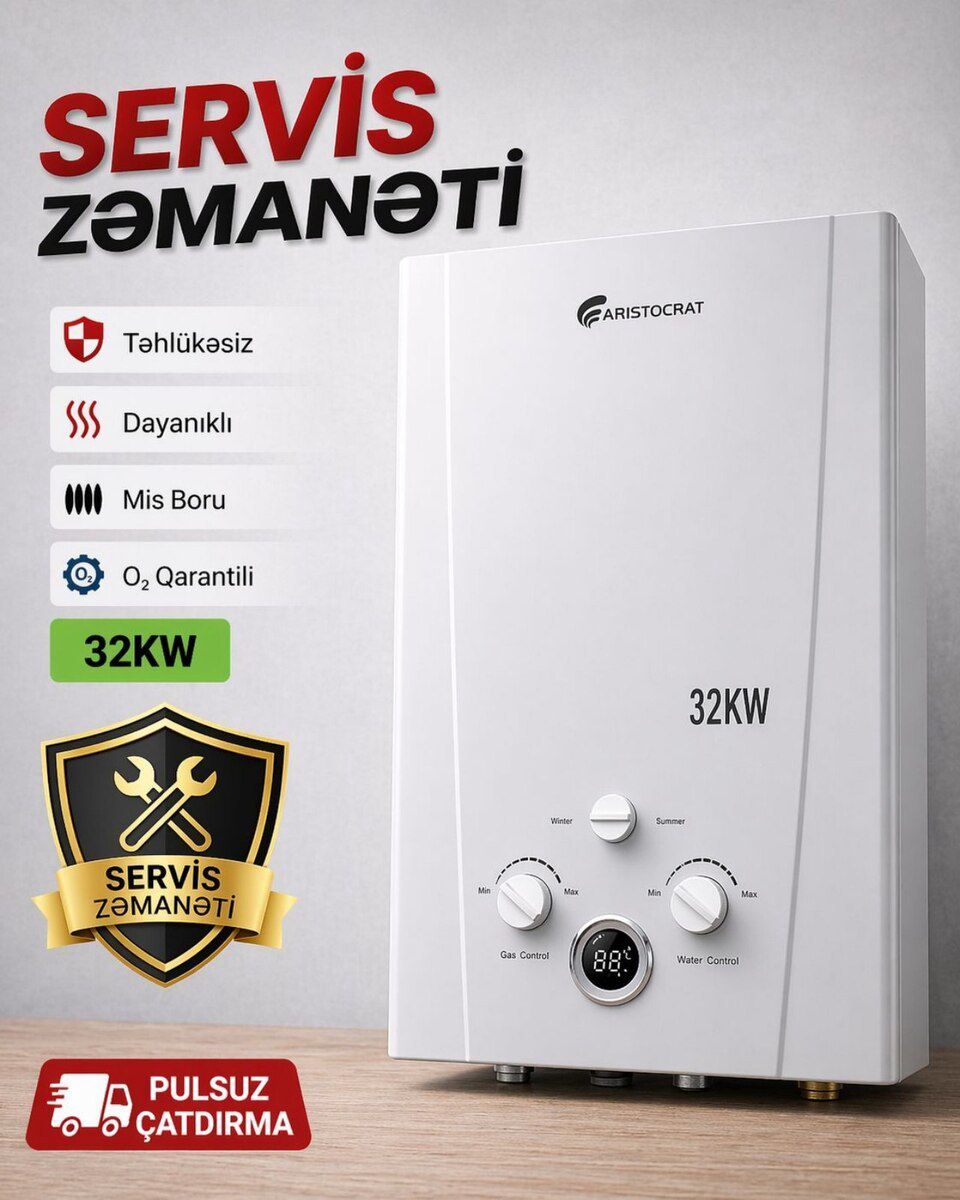 Su qızdırıcısı — Təmir və inşaat, Bakı (2)