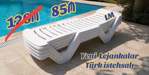 Türk istehsalı yeni lejankalar - Material: möhkəm, UV‑davamlı plastik — Bakı