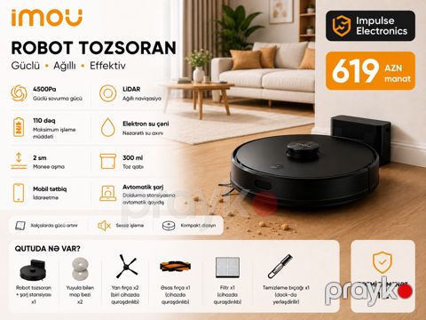 Imou RV-L21 Ağıllı robot tozsoran