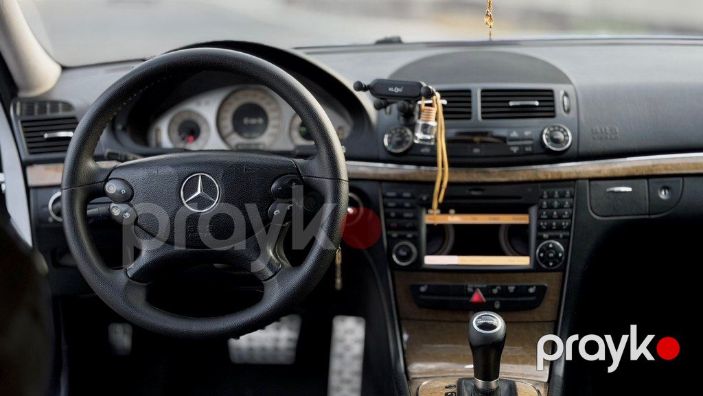 Mercedes E 220, 2.2 L, 2008 il, 150 000 km — Avtomobillər, Şirvan (3)