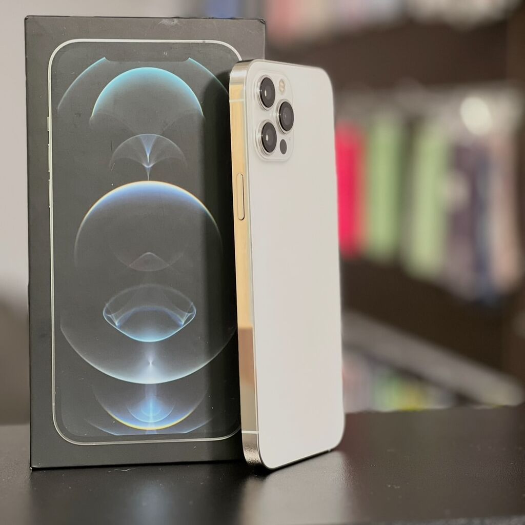 IPhone 12 Pro, Ağ, Zəmanət, Kredit, Simsiz şarj — Apple iPhone, Bakı (2)