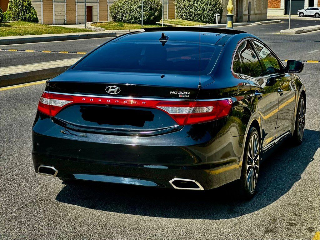 Hyundai Grandeur, 2.2 L, 2014 il, 139 500 km — Avtomobillər, Bakı (8)