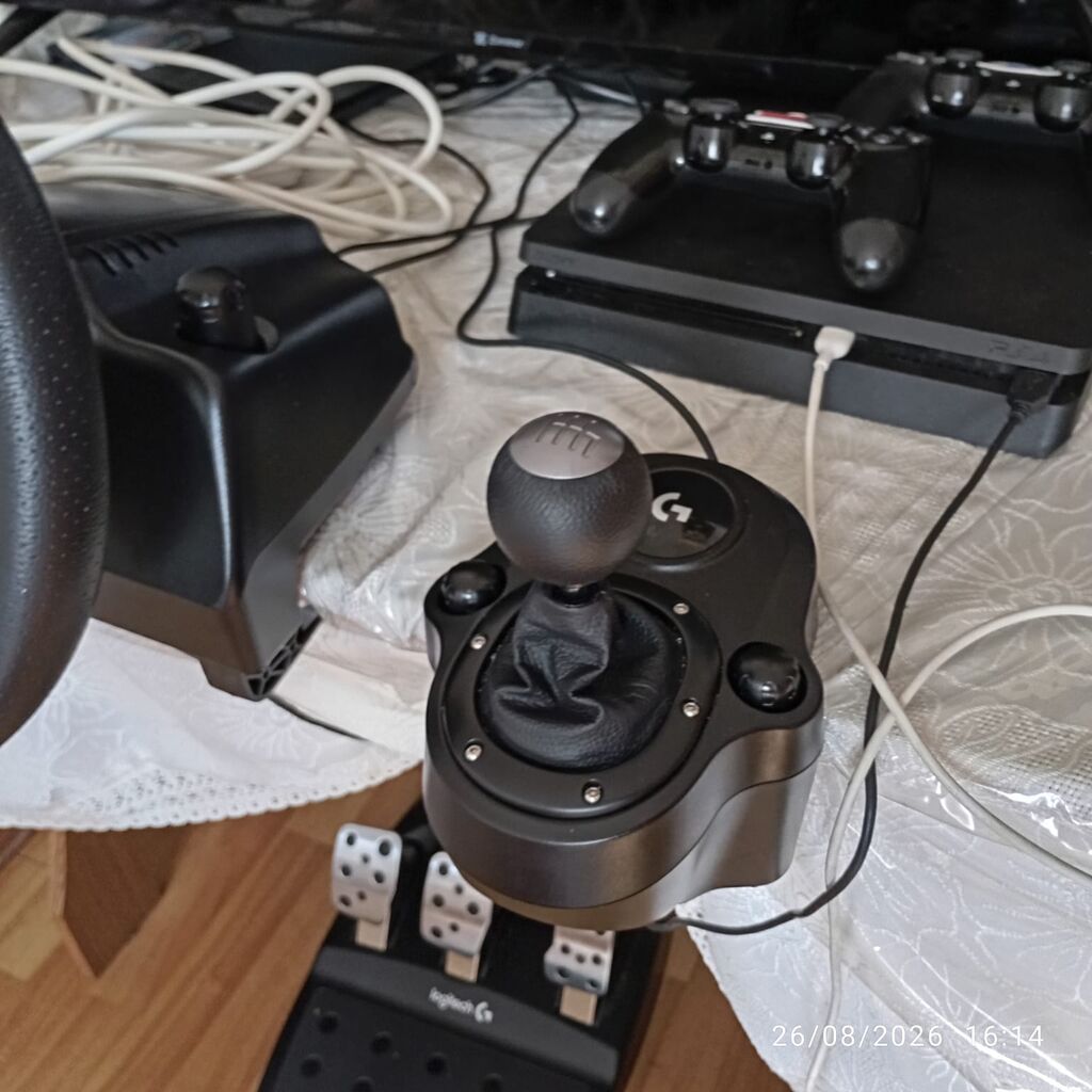 PlayStation 4 Slim oyun seti – yarış simulyatoru komplekti Tərkib — Elektronika, Lənkəran (5)