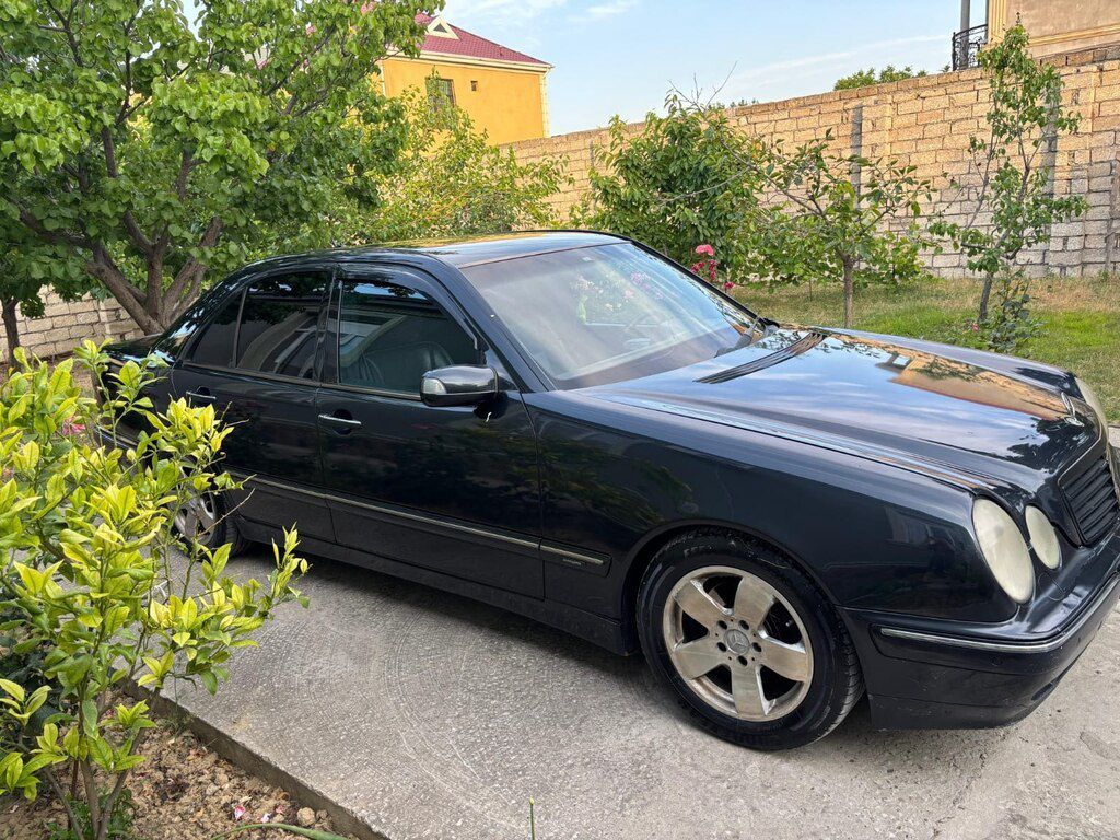 Mercedes E 270, 2.7 L, 2001 il, 570 000 km — Avtomobillər, Bakı (11)