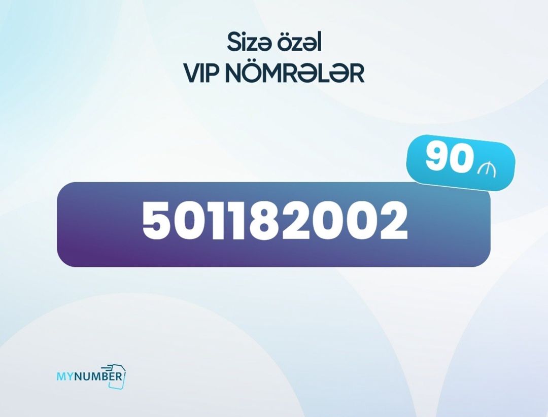 Azercell nömrə – (050) 118-20-02 — Elektronika, Bakı