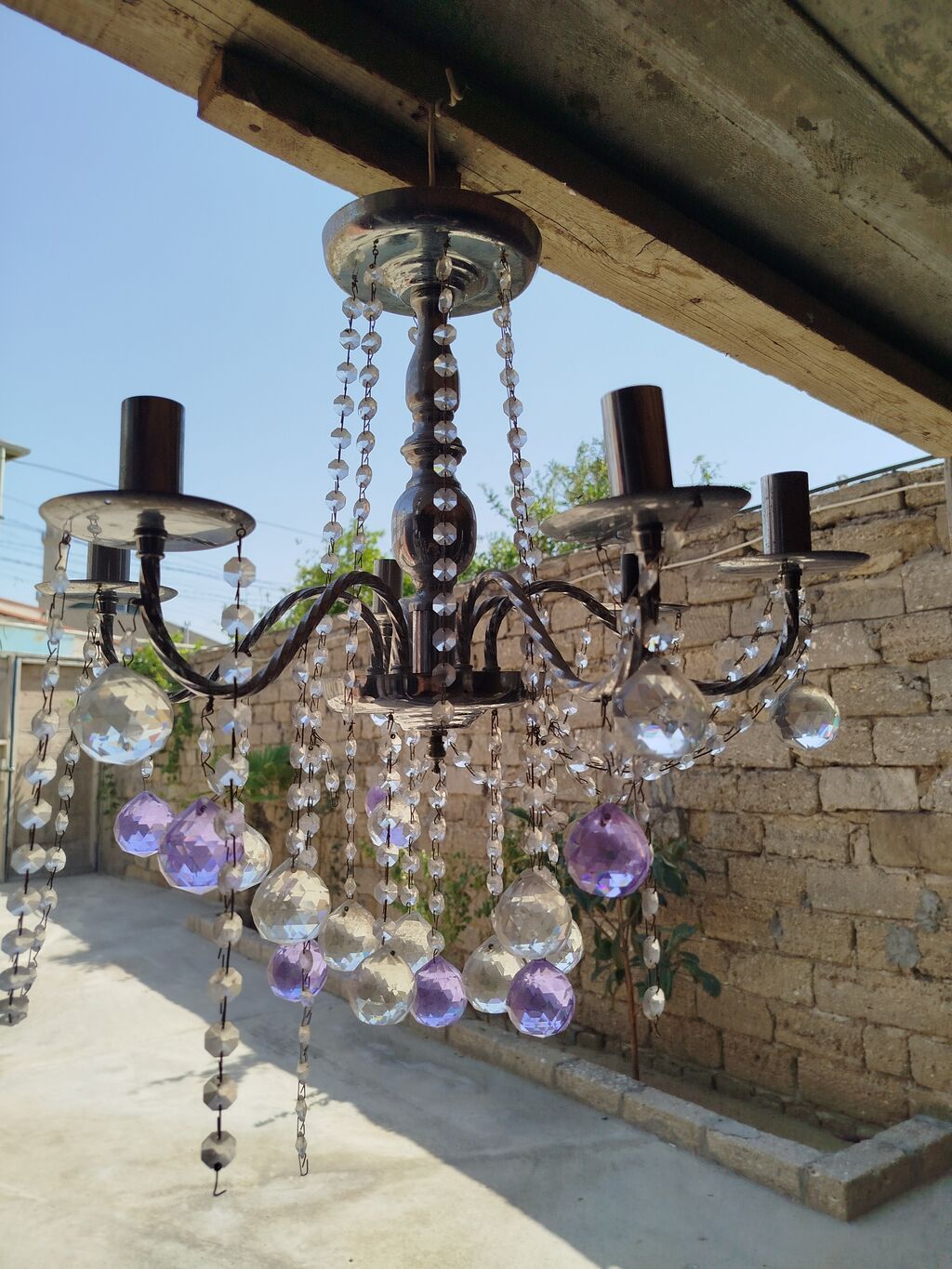 Çılçıraq, 5 lampa, Metal — İşıqlandırma, Bakı (4)