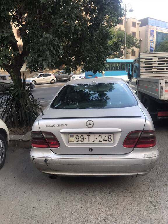 Mercedes CLK 200, 2.0 L, 1997 il, 560 000 km — Avtomobillər, Bakı (2)
