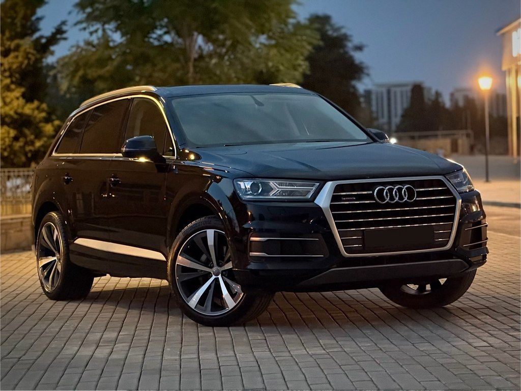 Audi Q7, 2.0 L, 2018 il, 161 000 km — Avtomobillər, Bakı (5)