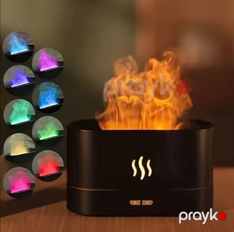 Alov effektli RGB hava nəmləndirici
