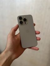 IPhone 15 Pro, 128 GB, Natural Titanium, Simsiz şarj — Mallar