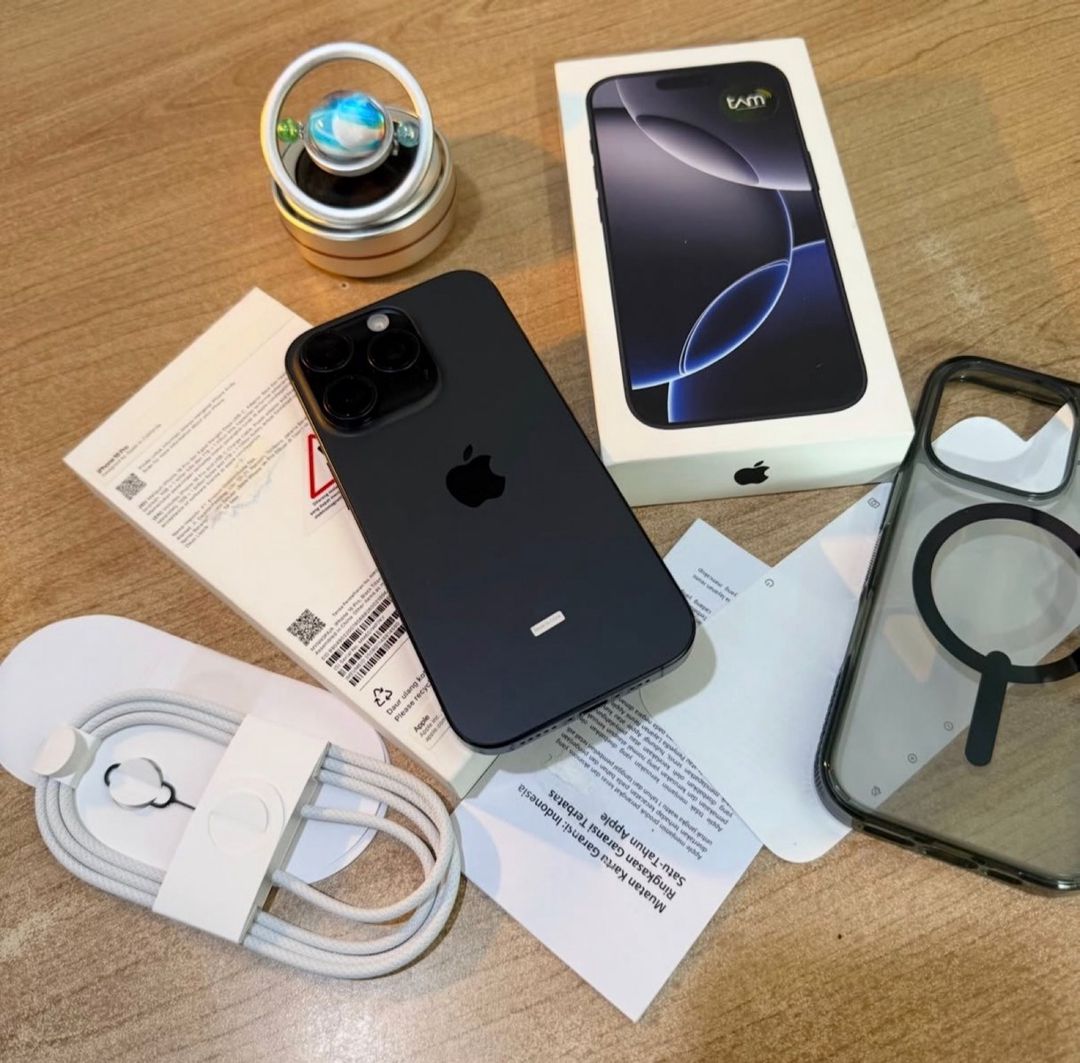 Apple iPhone 16 Pro Black Titanium 128GB/8GB — Smartfonlar, Bakı (2)