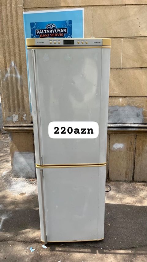Samsung ikiqapılı soyuducu - Model: Samsung No Frost (üst hissədə — Bakı