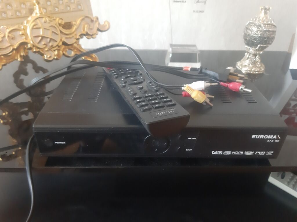 Euromax 272 HD peyk TV qəbuledicisi - DVB-S2 standartını dəstəkləyir — TV və Video, Digah (2)