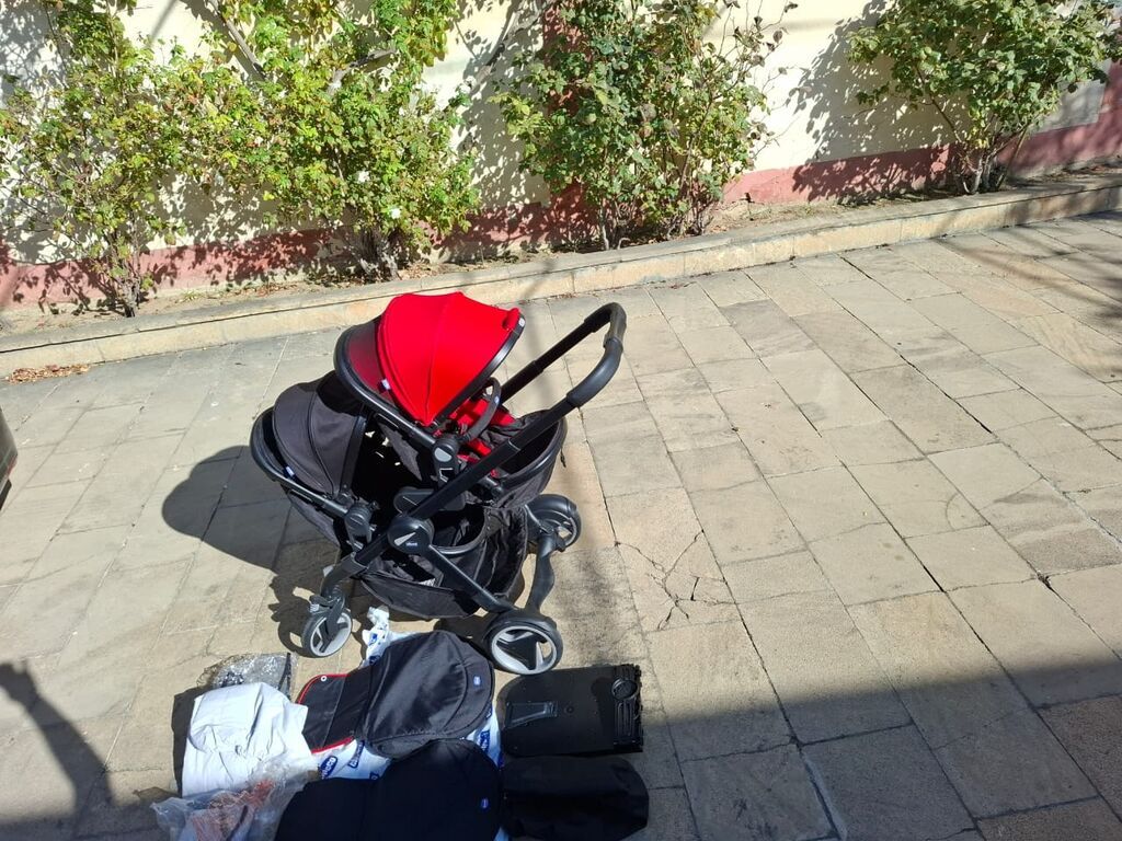 Chicco Fully Twin uşaq arabası – iki uşaqlı ailələr üçün çevik 2‑in‑1 — Mallar, Bakı (8)