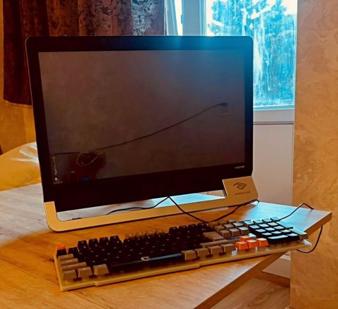 Packard Bell markalı monoblok (All-in-One) Satılır 150₼ Atom — Bakı