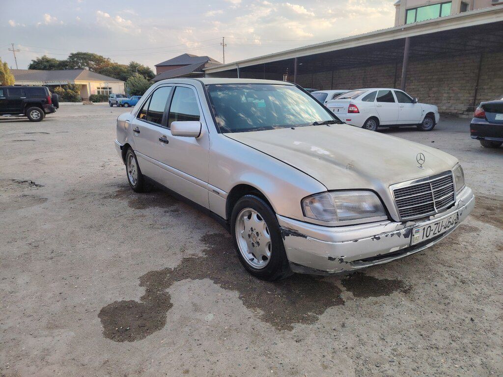 Mercedes C 180, 1.8 L, 1995 il, 475 362 km — Avtomobillər, Bakı (4)