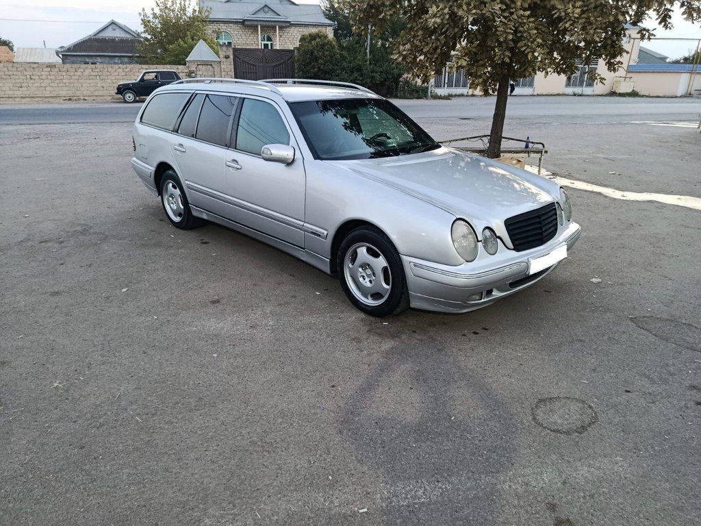Mercedes E 220, 2.2 L, 2000 il, 235 000 km — Avtomobillər, Bərdə (3)