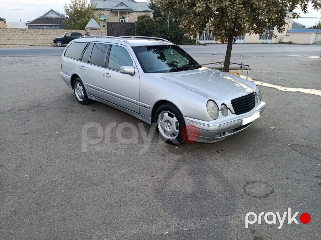 Mercedes E 220, 2.2 L, 2000 il, 235 000 km — Avtomobillər, Bərdə (3)